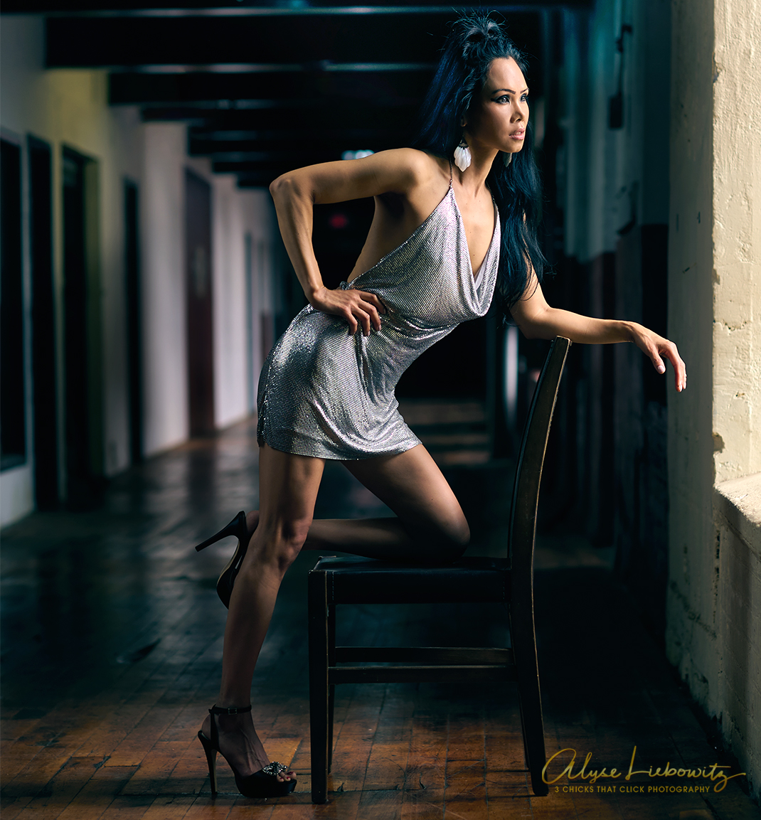 Model Trinh, Photographed at The Art Factory, Paterson, NJ by 3 Chicks That Click Photography
