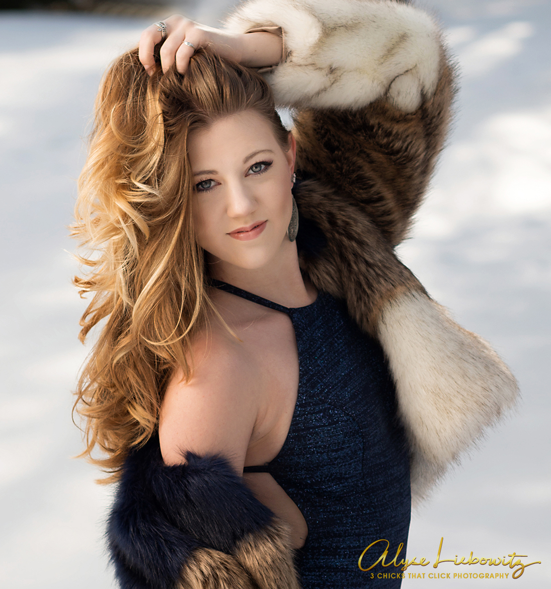 Jolie - Winter Wonderland, photographed by 3 Chicks That Click Photography
