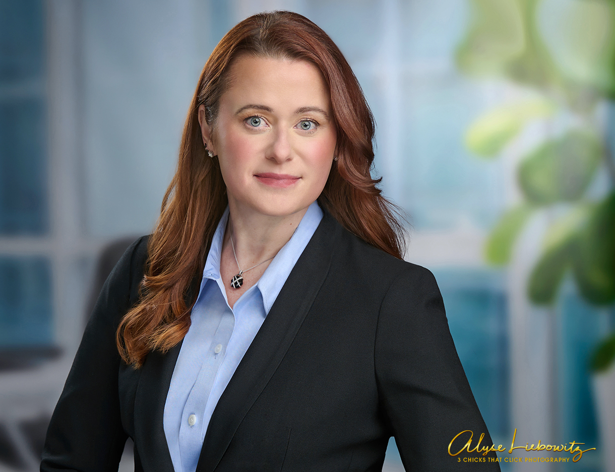 Attorney Jennifer Fluharty, photographed by 3 Chicks That Click Photography