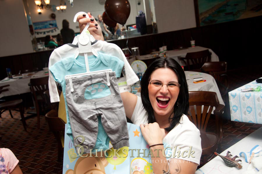 Photo of a baby shower