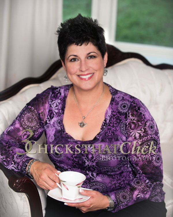 professional branding headshot of woman business owner of Teascapes